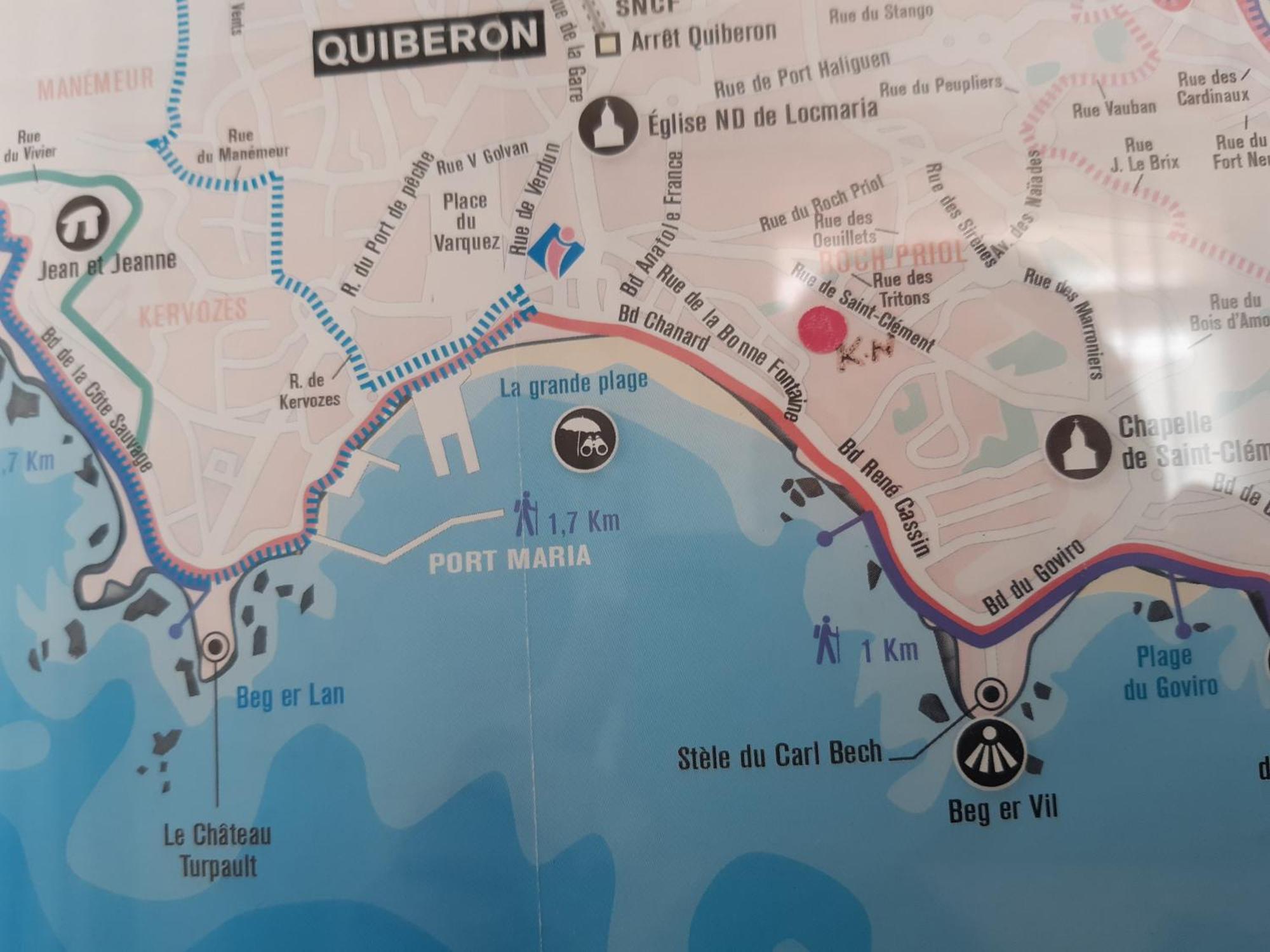 Hotel Ker-Noyal Quiberon Plage Εξωτερικό φωτογραφία